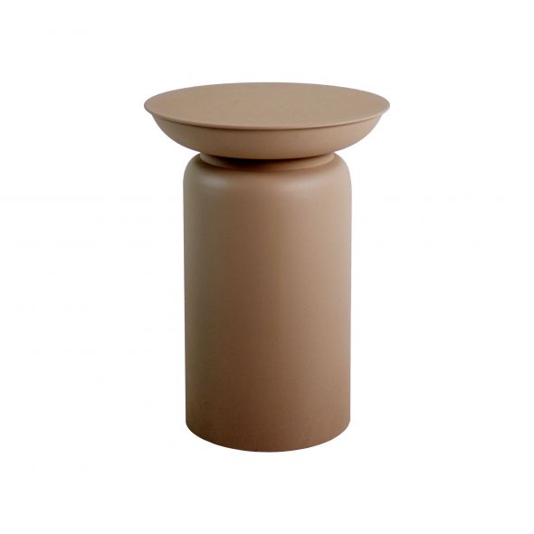 Kick side table Clay - Brown