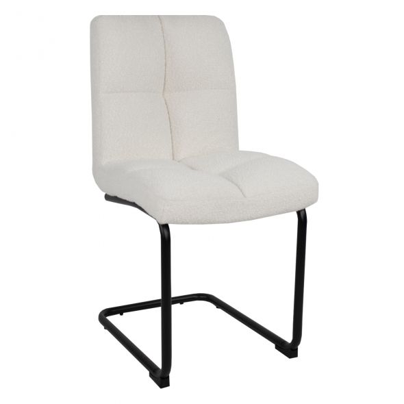 Kick dining chair Alec - Crème