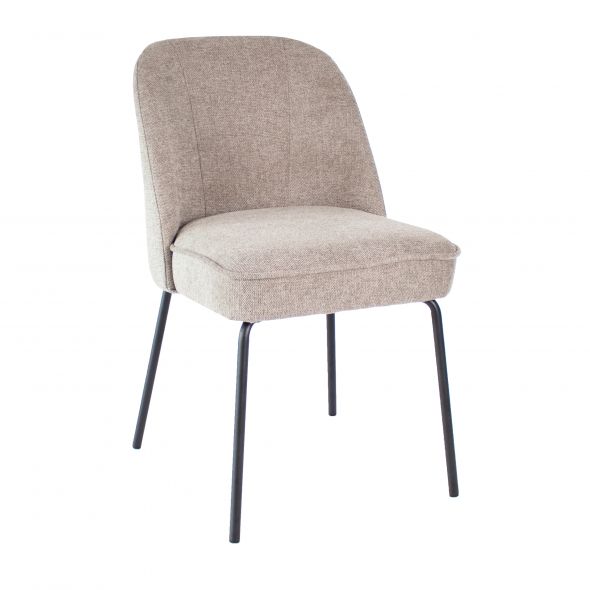 Kick dining chair Britt - Taupe