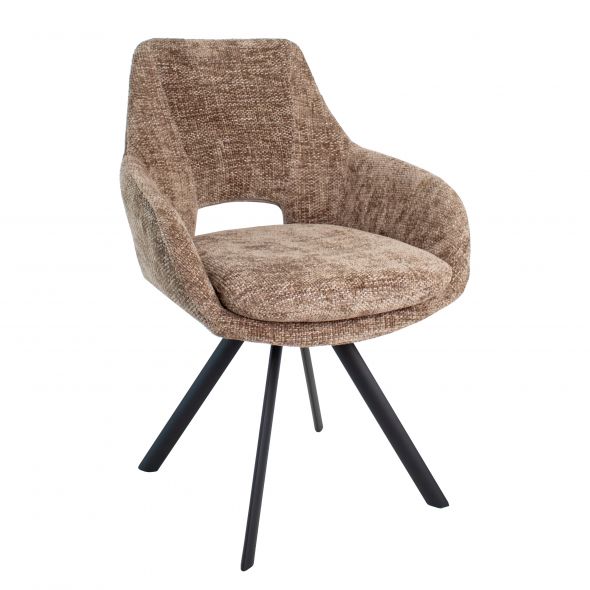 Kick dining chair Jorn - Taupe