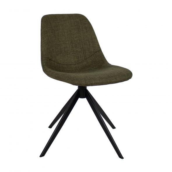 Kick swivel chair Yani - Green