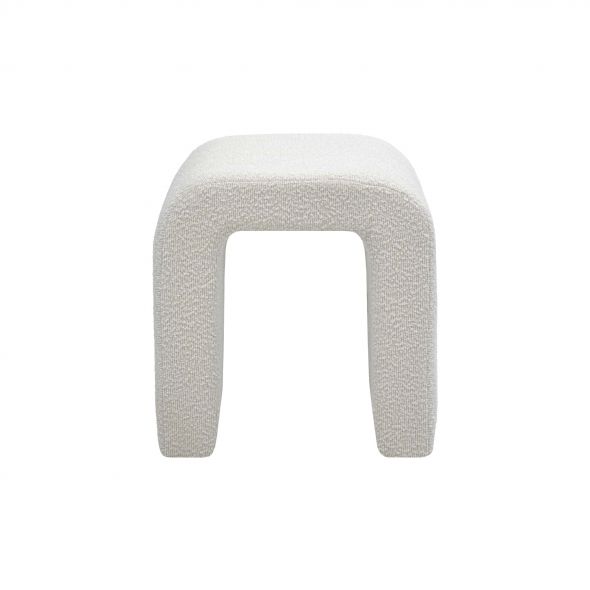 Kick Pouffe Ylva - White