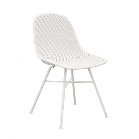 Kick Sol Garden Chair - White