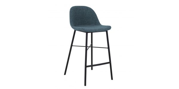 Kick Bar Stool Jade - Blue