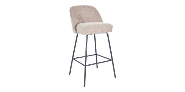 Kick Bar stool Lucy - Taupe