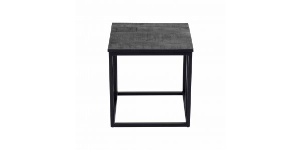 Kick Side Table Anna 45x45 - Black