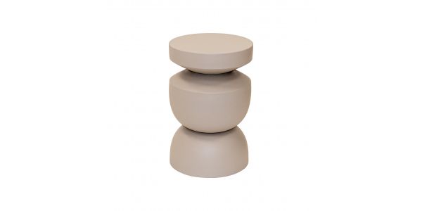 Kick side table Cis - Beige