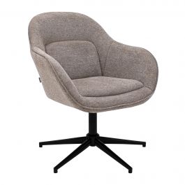 Kick swivel armchair Lux - Taupe