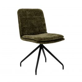 Kick swivel chair Aron - Green