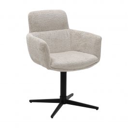 Kick swivel chair Noud - Champagne